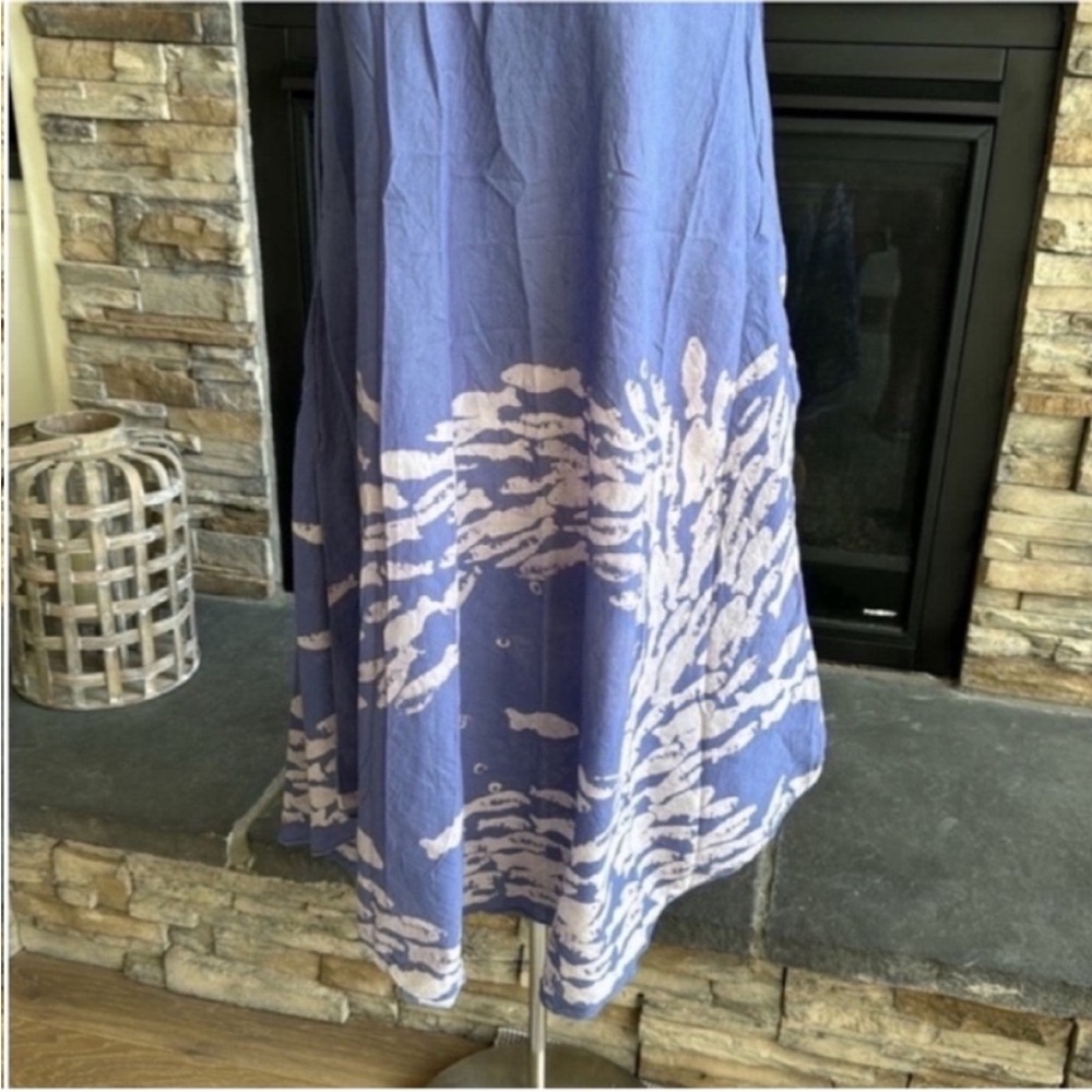 Sleeveless Scoop of Fish Scoop Neck Sundress - Picture 11 of 11